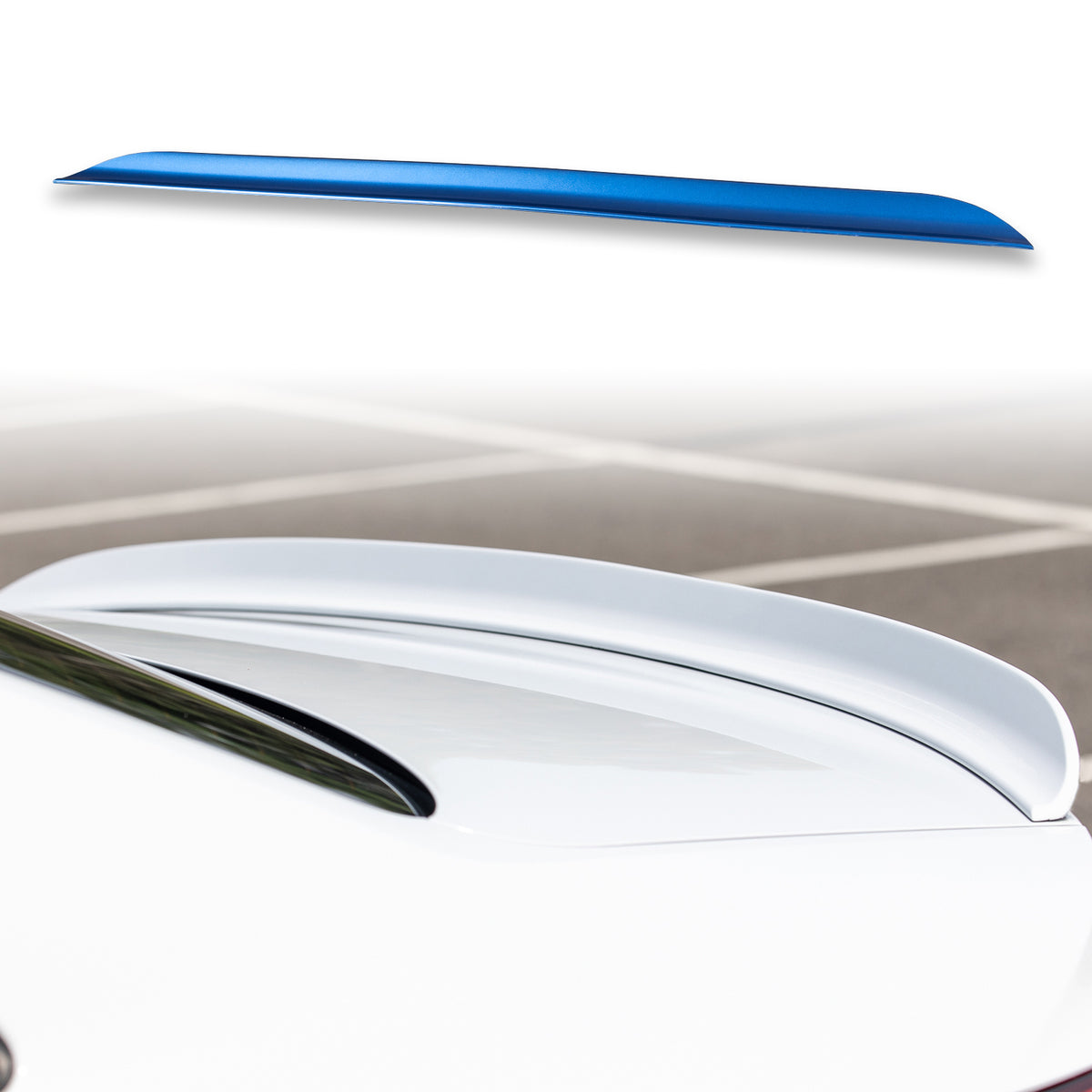 [FYRALIP] トランクスポイラー 純正色塗装済 Y15 High Kickタイプ トヨタ用 カローラ 7代目 E100型 セダン用 ポン付け カラーコード：205