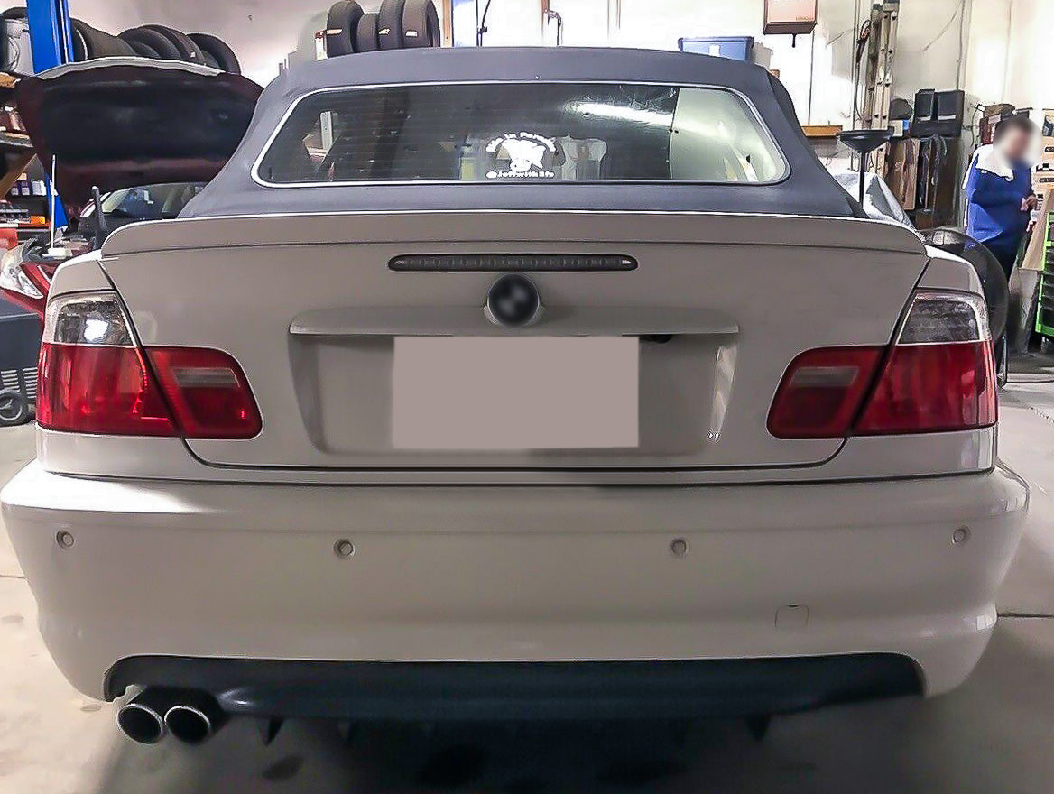 FYRALIP] トランクスポイラー 純正色塗装済 Y15 High Kickタイプ BMW 3