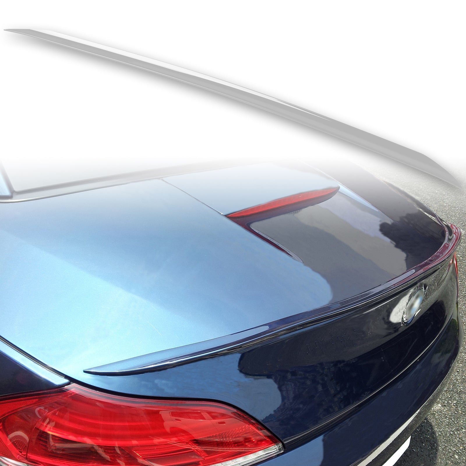 [FYRALIP] トランクスポイラー 純正色塗装済 Triplet BMW用 Z4 E89 ロードスター モデル用 外装 エアロ パーツ  両面テープ取付