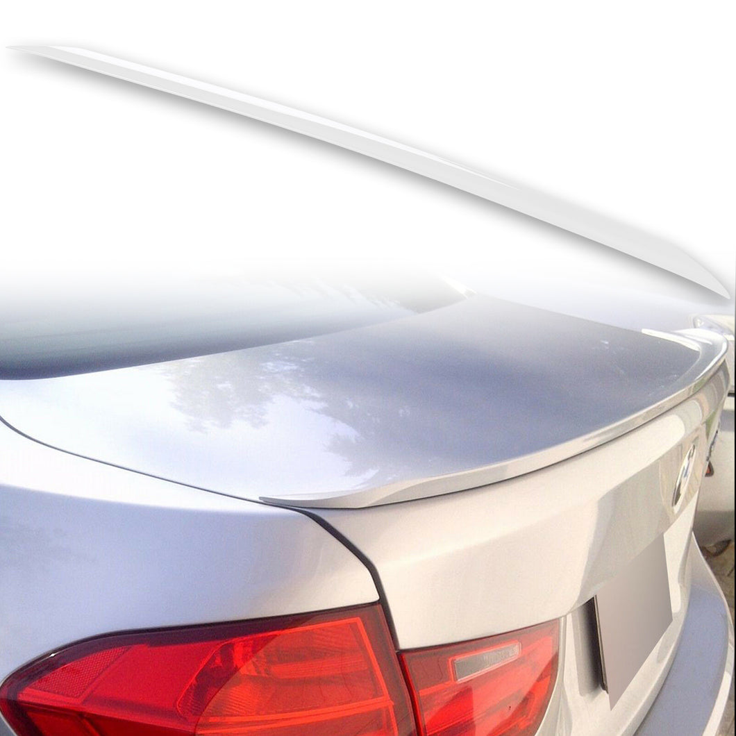 [FYRALIP] トランクスポイラー 純正色塗装済 Triplet BMW用 3シリーズ F30 セダン モデル用 外装 エアロ パーツ 両面テープ取付