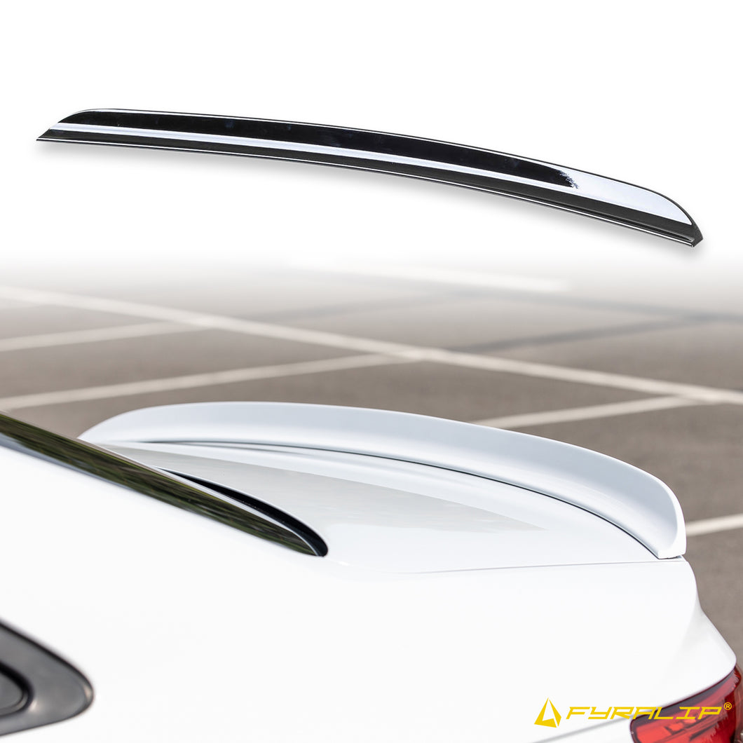 [FYRALIP] トランクスポイラー 純正色塗装済 Y15 High Kickタイプ BMW用 3シリーズ E46 クーペモデル用 外装 エアロ パーツ 両面テープ取付