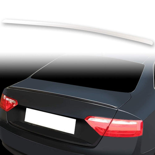 [FYRALIP] トランクスポイラー 純正色塗装済 Audi A5 B8 前期 クーペ モデル用 外装 エアロ パーツ 両面テープ取付