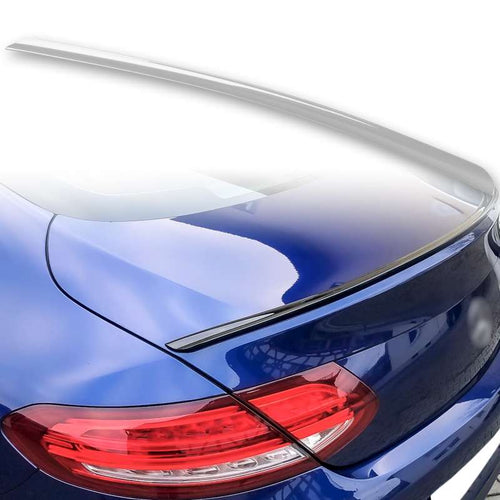 [FYRALIP] トランクスポイラー 純正色塗装済 メルセデスベンツ Cクラス W205 C205 クーペ モデル用 外装 エアロ パーツ 両面テープ取付