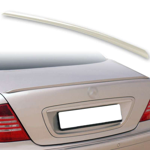 [FYRALIP] トランクスポイラー 純正色塗装済 メルセデスベンツ Sクラス W220 セダン モデル用 外装 エアロ パーツ 両面テープ取付