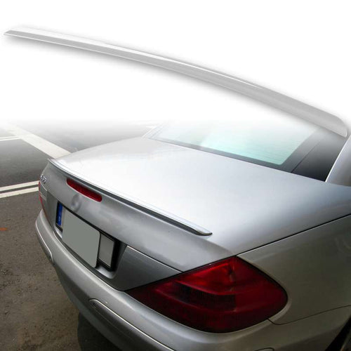 [FYRALIP] トランクスポイラー 純正色塗装済 メルセデスベンツ SLクラス R230 ロードスター 前期 モデル用 外装 エアロ パーツ 両面テープ取付